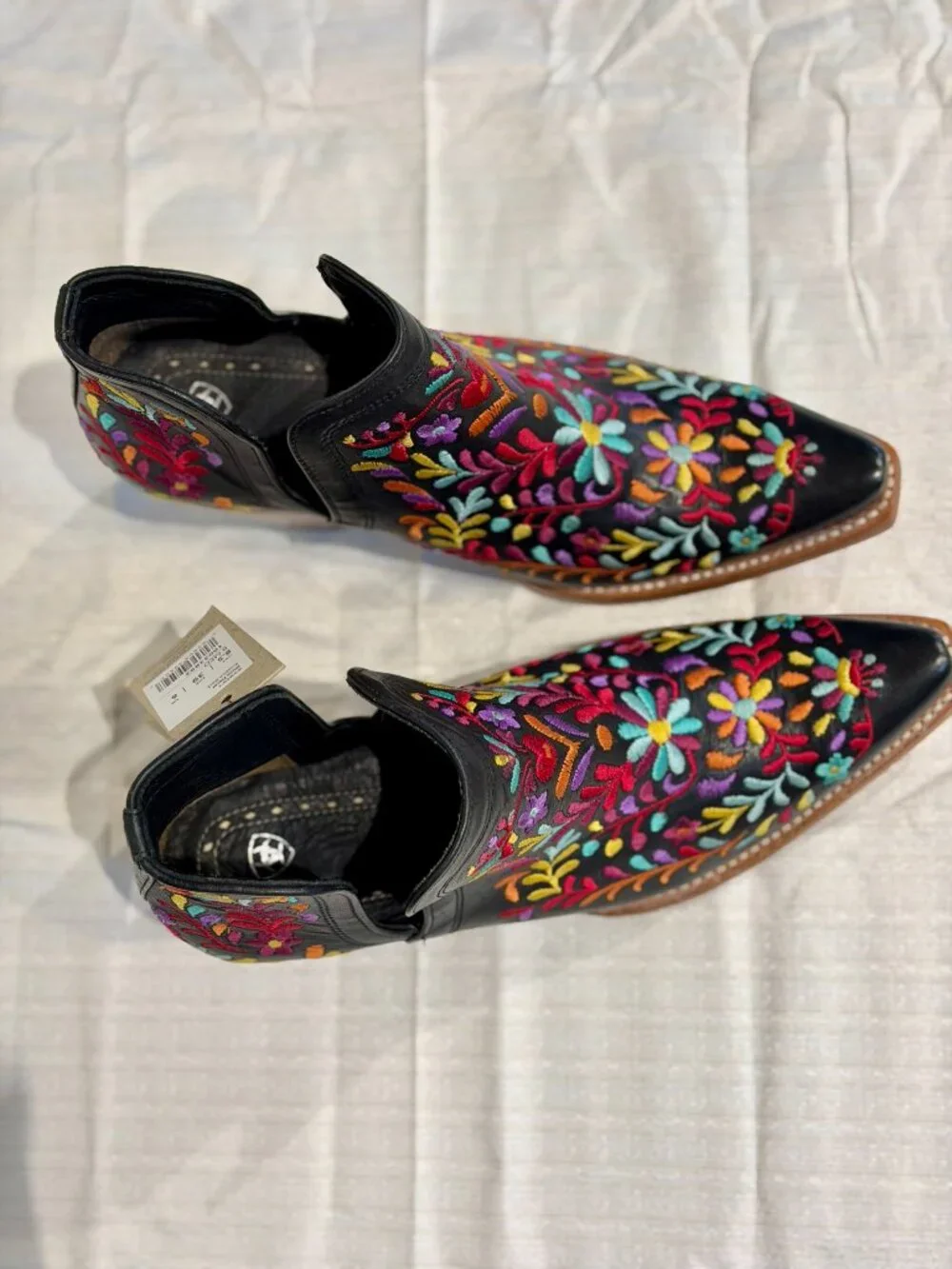 Ariat Women's Dixon Floral Brooklyn Size 8.5 - Picture 2 of 10